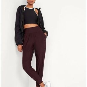 Old Navy Burgundy Jogger Pants